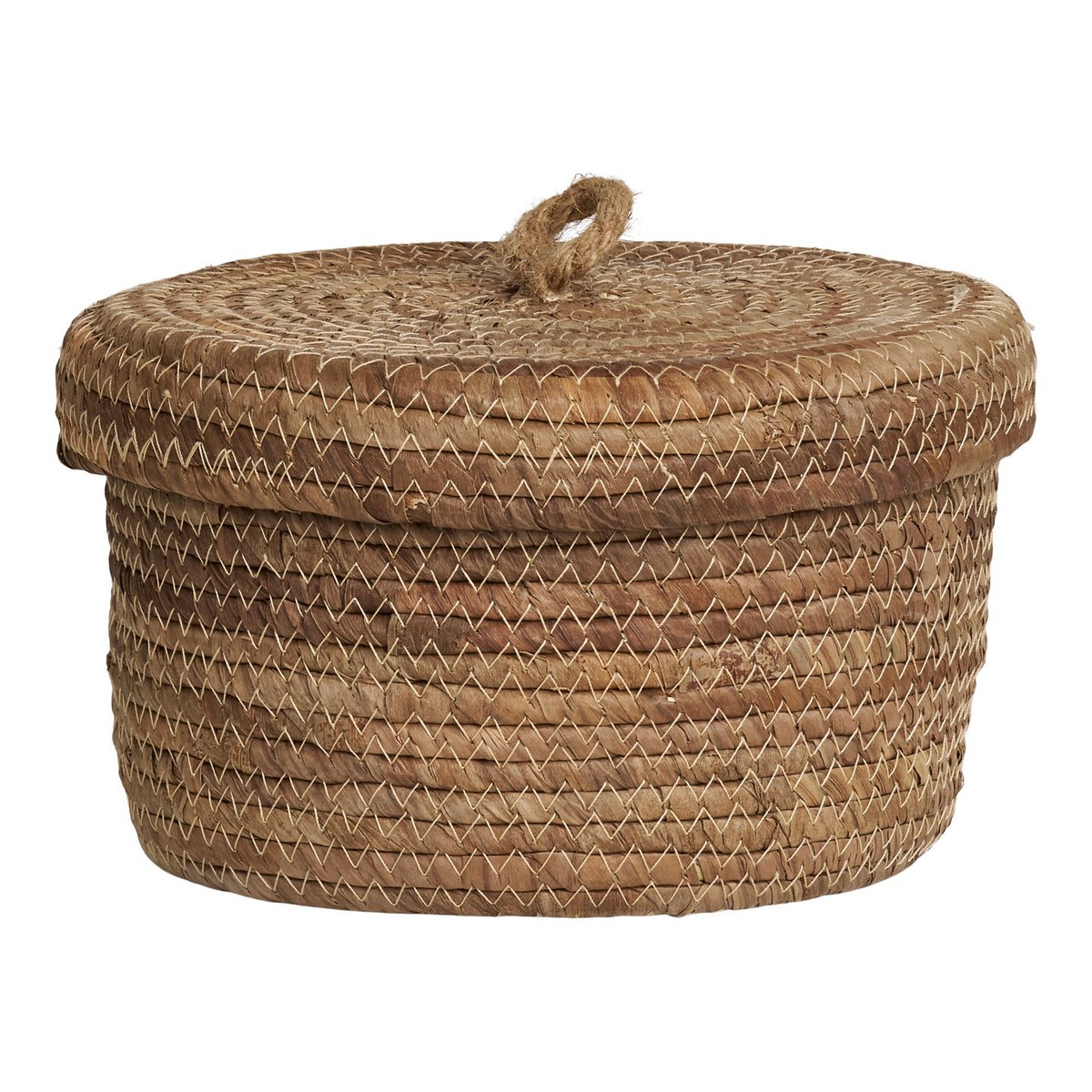 Banana Leaf Storage Baskets – Natural Woven Baskets, Set of 2
