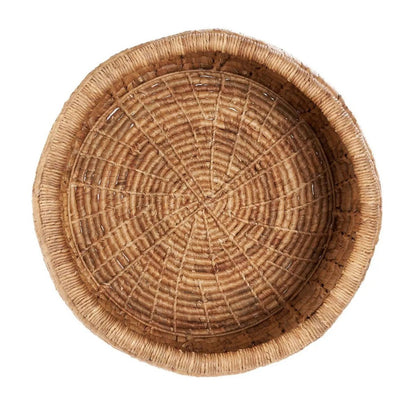 Banana Leaf Storage Basket - Natural Woven Basket for Home Organization