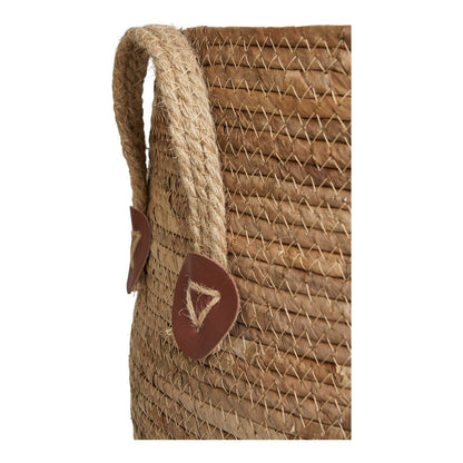 Banana Leaf Storage Baskets – Natural Woven Set of 2