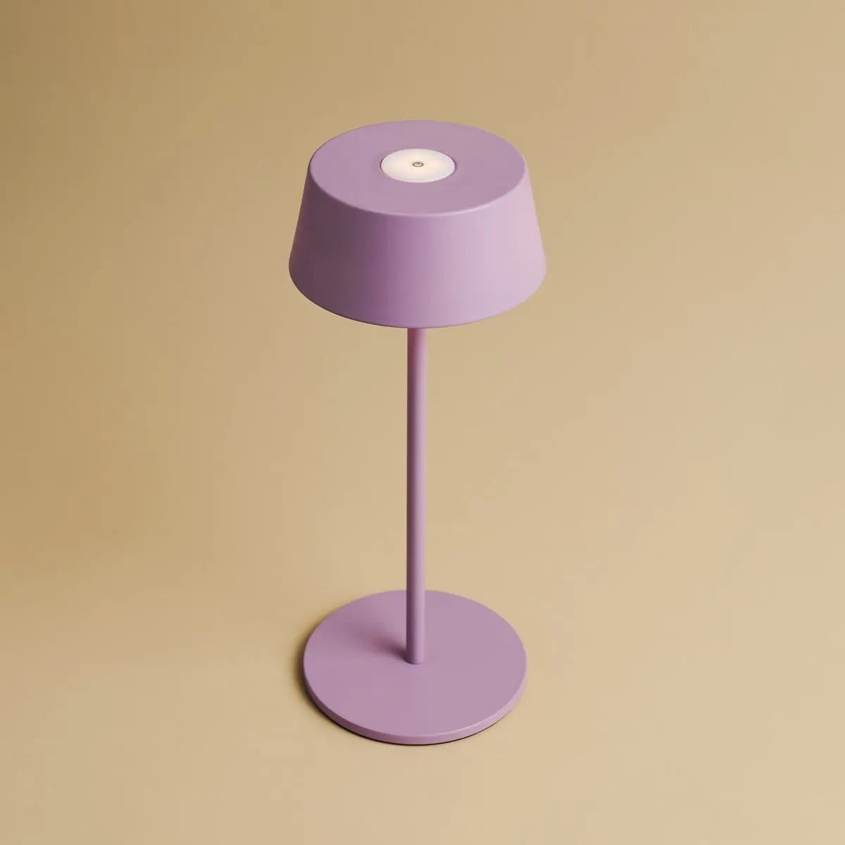 Cordless Table Lamp – Violet Rechargeable Dimmable LED Lamp
