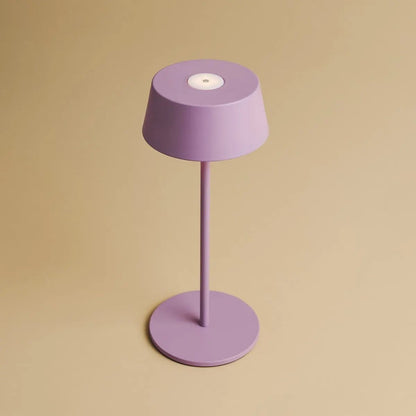 Cordless Table Lamp – Violet Rechargeable Dimmable LED Lamp