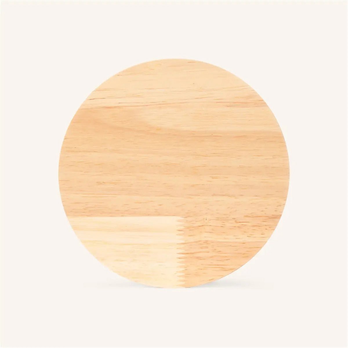 Cordless Wall Light - Light Brown Wood, Rechargeable & Dimmable
