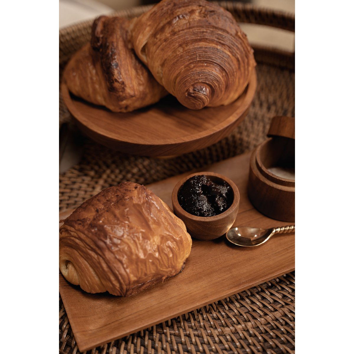 Teak Root Sushi Plate - Medium