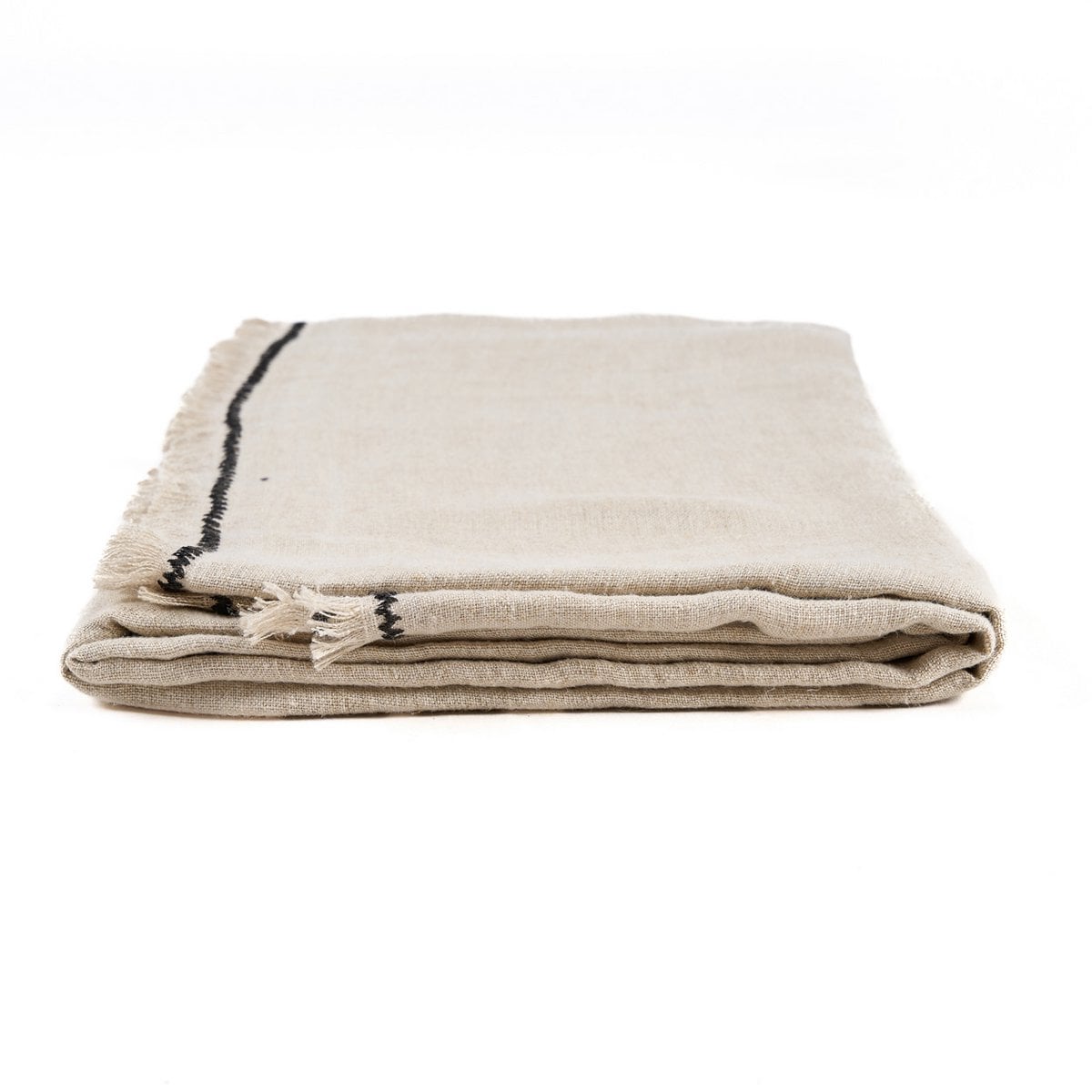 The Tuscany Tablecloth - Natural Black - 150x250