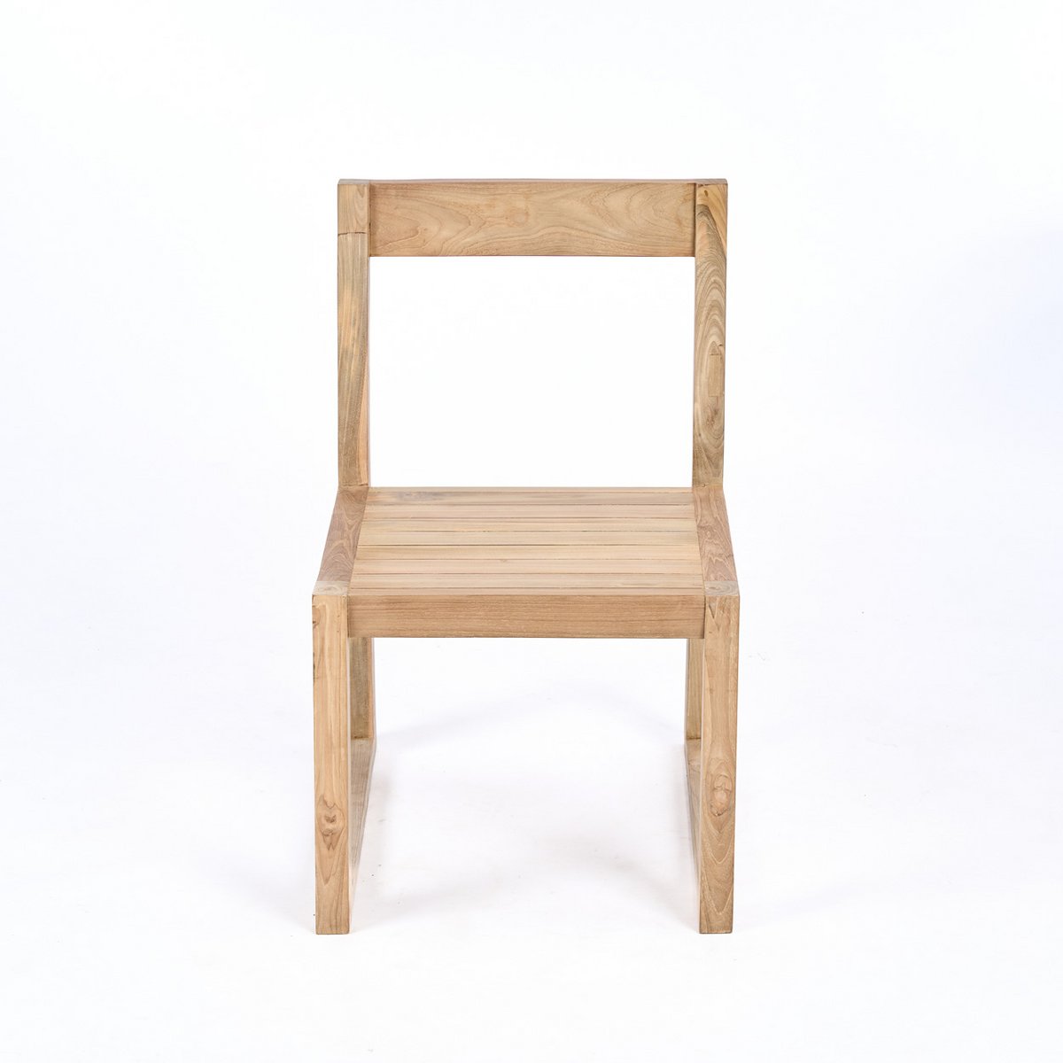 The Linear Dining Chair - Natural Grey