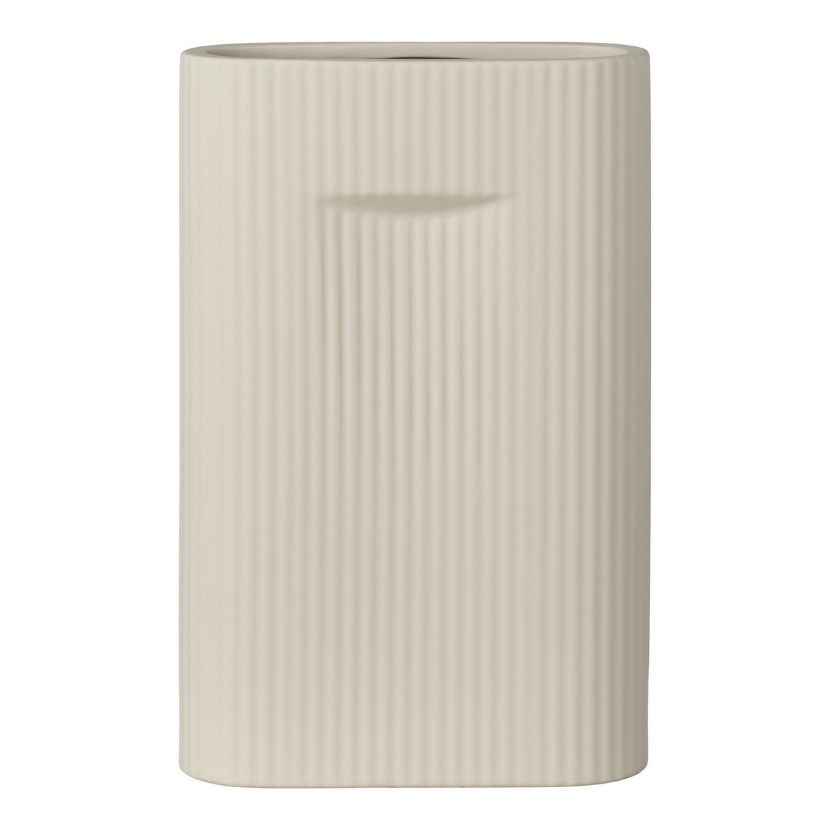 Ceramic Vase - Grey Nordic Style Vase, 26 cm Tall