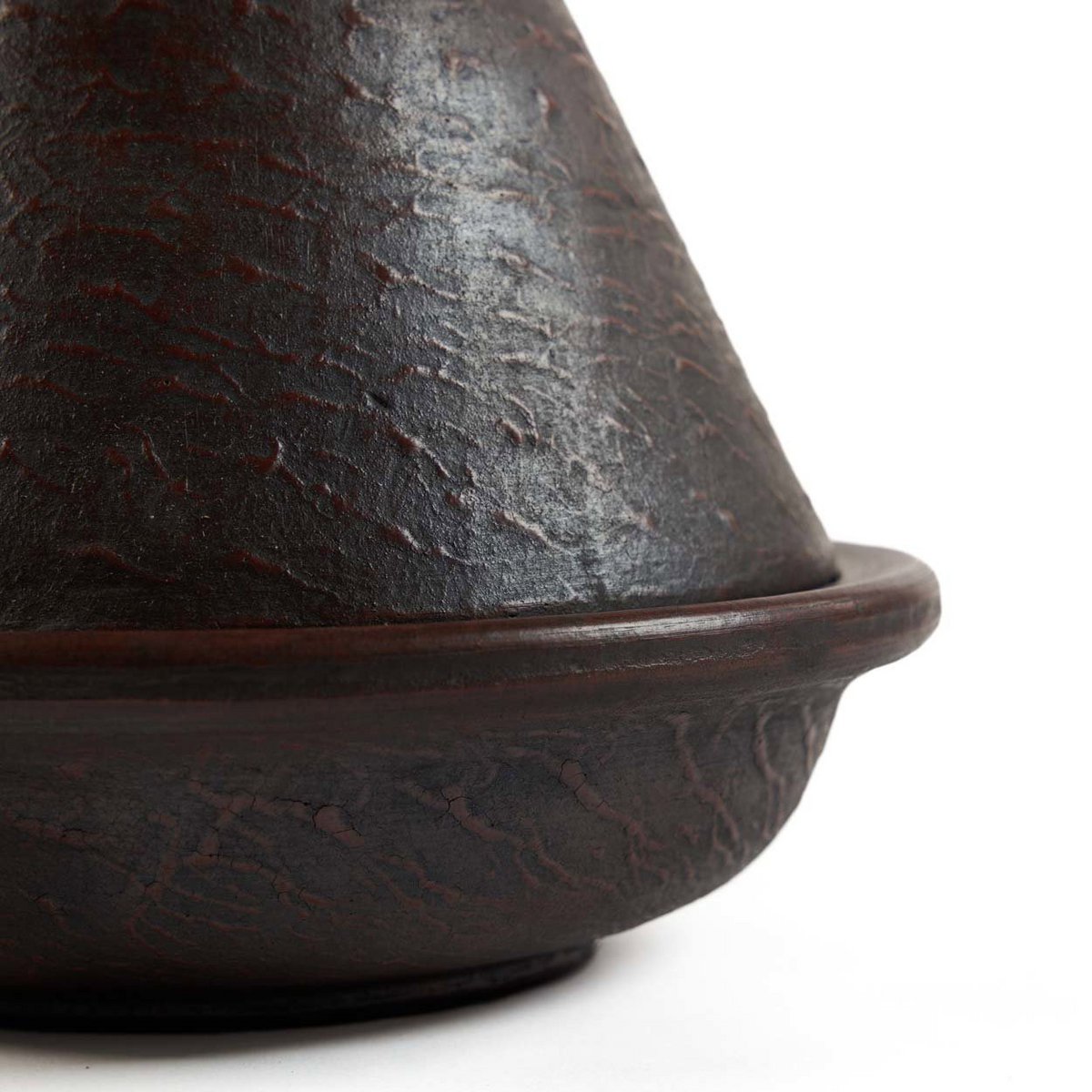 Terracotta Tajine Pot - Ethnic Cone Design for Slow Cooking
