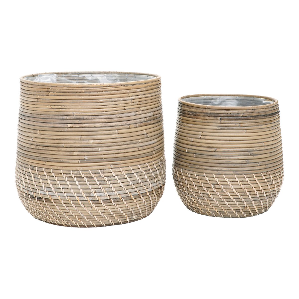 Moro Baskets - Natural Kubu Rattan - Set of 2