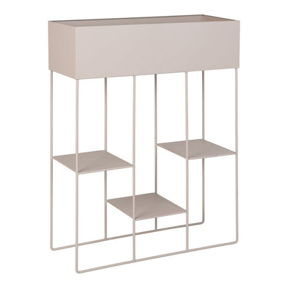 Rabo Planter - Planter, steel, 3 shelves, sand, 25x60x80 cm