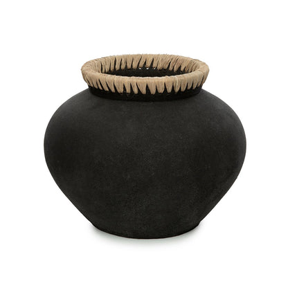El Jarrón Styly - Negro Natural - L
