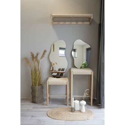 Glass Decorative Mirror - Palermo Organic Shape, 40x60 cm