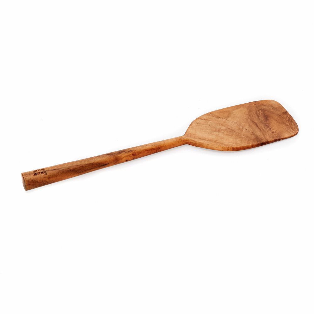 Teak Root Spatula - Handcrafted Wooden Cooking Utensil