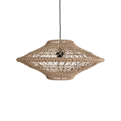 Rope Pendant Light - Natural Corda Hanging Lamp, Medium