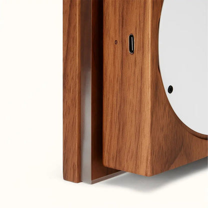 Walnut Cordless Wall Light - Rechargeable Dimmable Accent Lighting