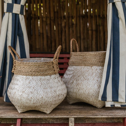Bamboo Basket – Laundry, Plant, Storage | BENOA