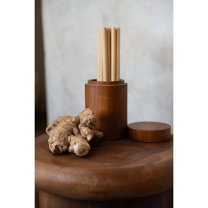 Reusable Bamboo Straws Set - Eco-Friendly 10-Piece with Brush