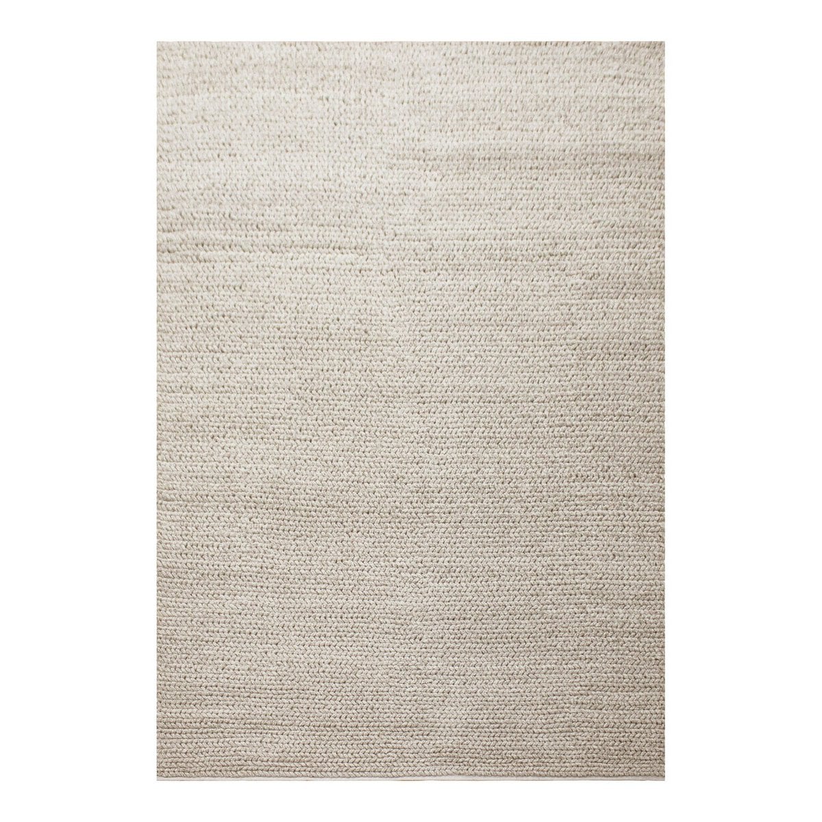 Hand-Woven Area Rug - Natural Texture, 160x230 cm