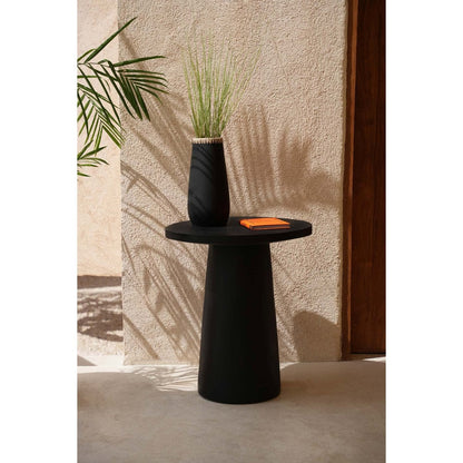 Black Nordic Vase - Large Decorative Vase for Home Decor