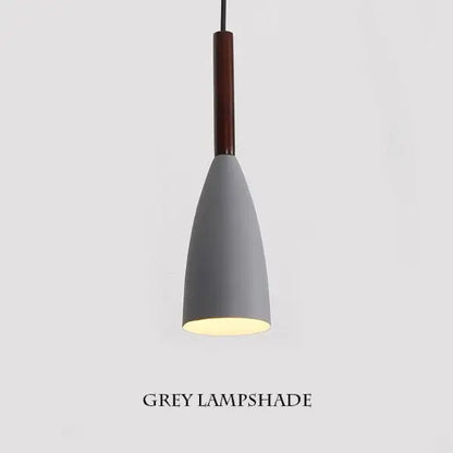 Nordic Fluorescent Pendant Light | Full Metal