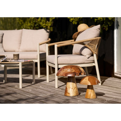 Kodi Dekopilze, Teak, natur, 2er-Set