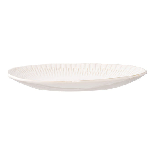 Tray - White, Ceramic, 30.5x20.3x3.8cm
