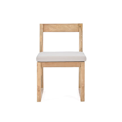 The Linear Dining Chair - Natural Grey