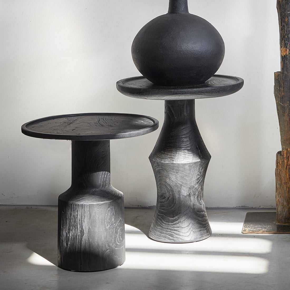 Teak Side Table - Nero Twilight Sustainable End Table
