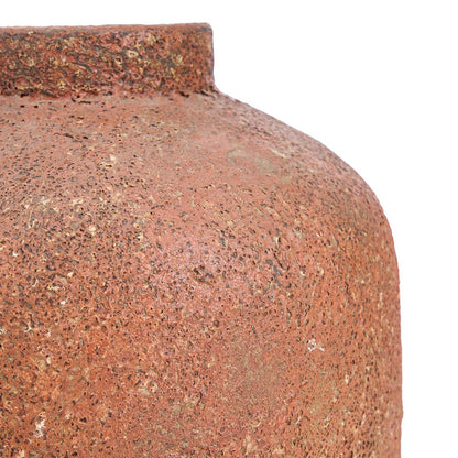 Terracotta Clay Vase - Large Decorative Sculpture