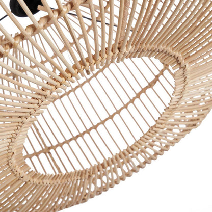 Rattan Pendant Light - Natural Woven Lampshade - Large