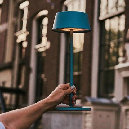 Hugo Amsterdams Blue Rechargeable Table Lamp | Dimmable, Stylish & Cordless