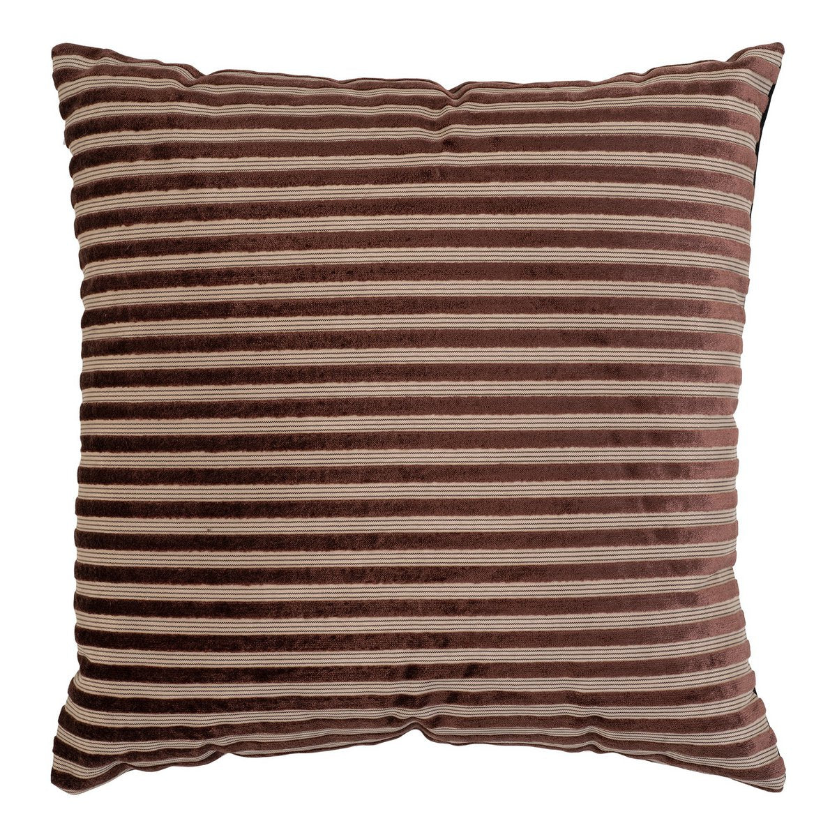 Perth Cushion - Cushion, Polyester, Rayon, Cotton, beige/brown, 45x45 cm
