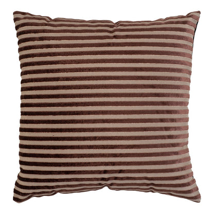 Perth Cushion - Cushion, Polyester, Rayon, Cotton, beige/brown, 45x45 cm