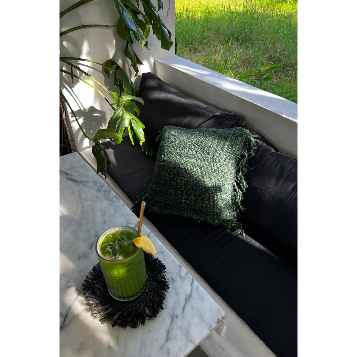 Forest Green Cushion Cover - Oh My Gee - 60x60