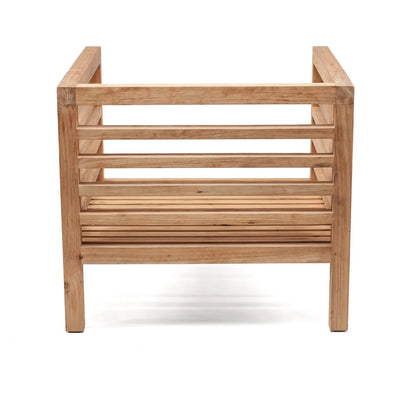 Teak One Seater Sofa - Modular Outdoor Seating