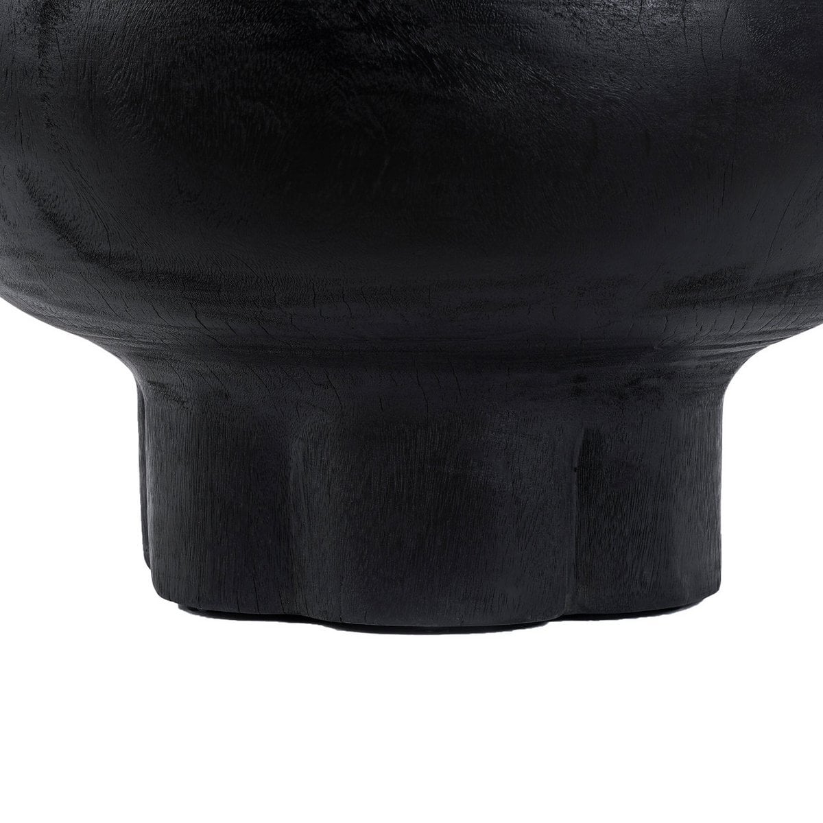 Suar Wood Coffee Table - Black Jellyfish Style