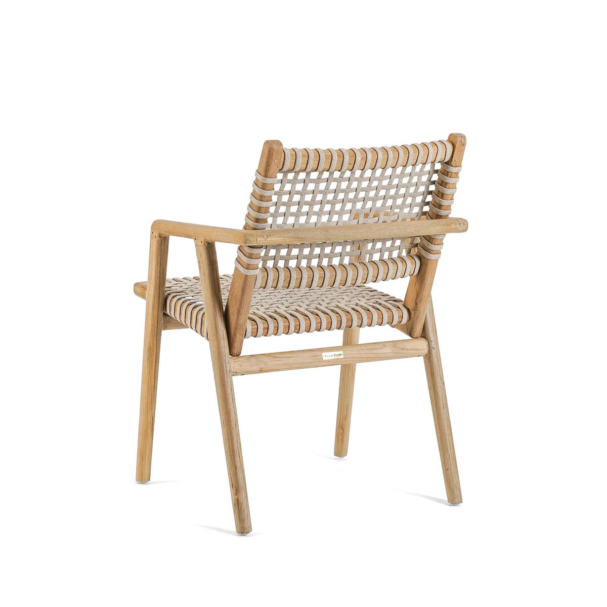 Reclaimed Teak Dining Chair – Rustic Modern Trikeri Design