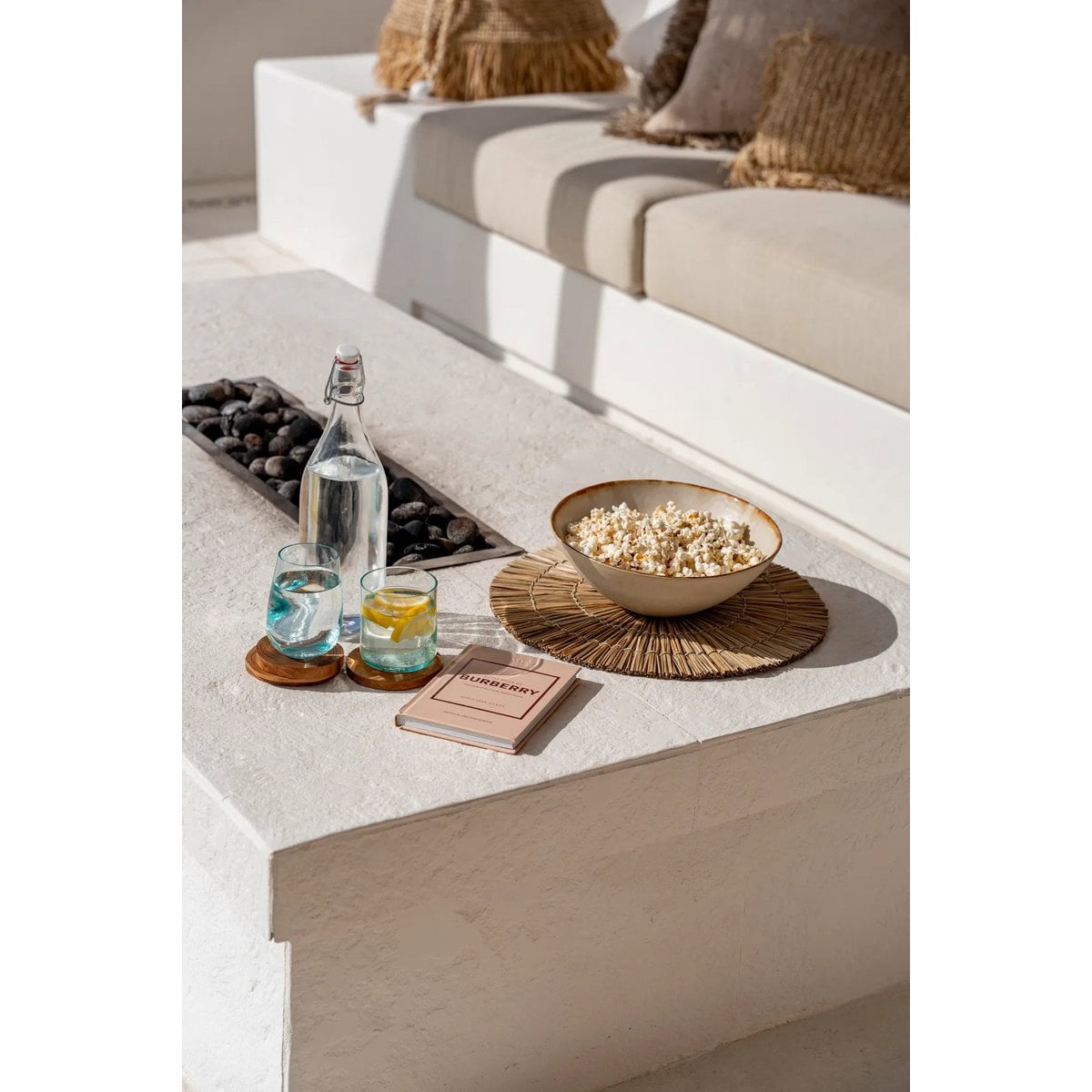 The Teak Root Boho Coaster