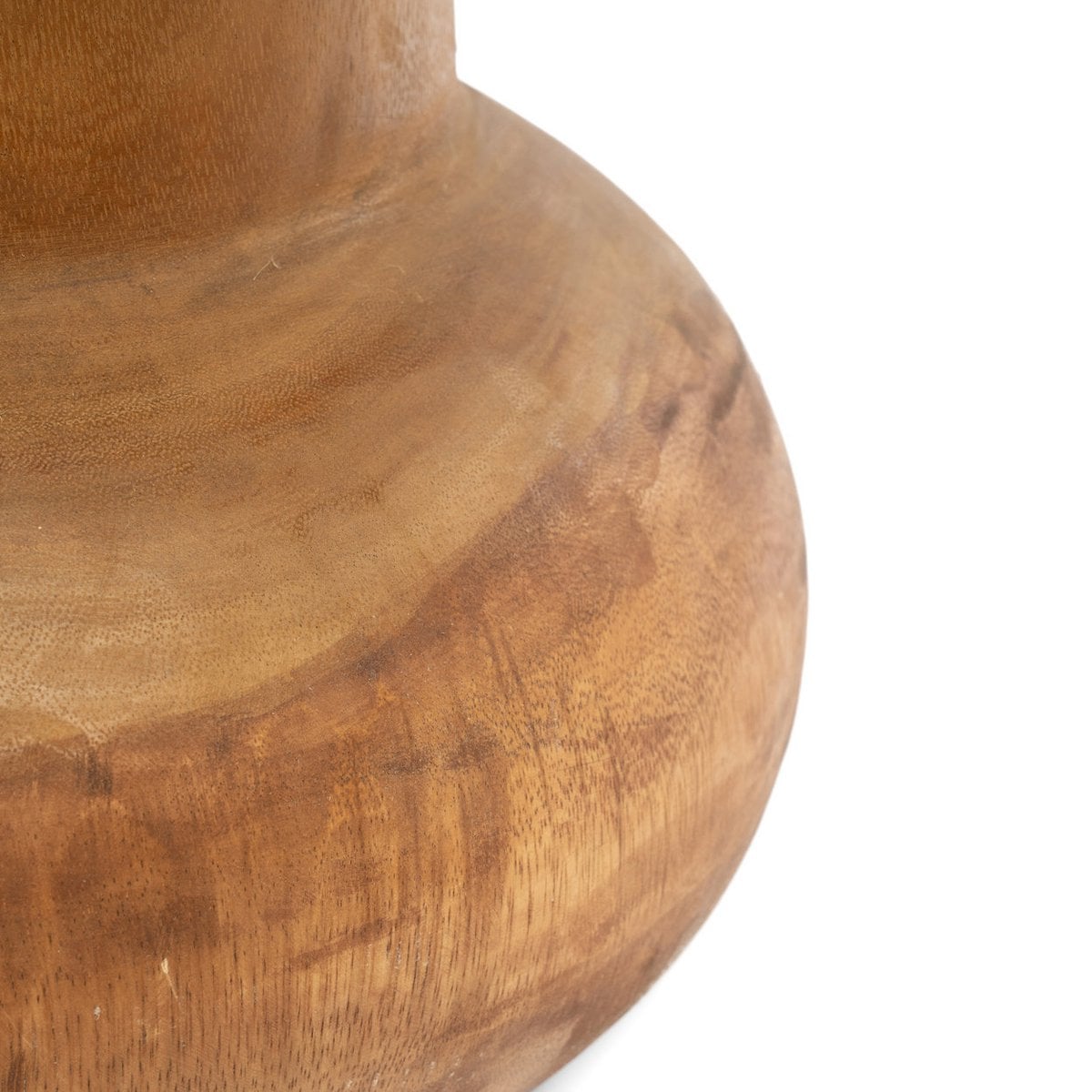 Natural Suar Wood Stool - Wayra Organic Accent Seating