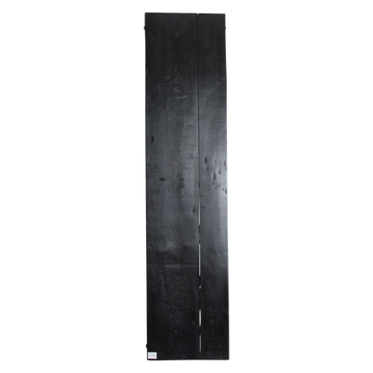 Reclaimed Wood Console Table - Black Foldable Design