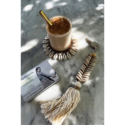 The Colonial Shell Coaster - Natural Brown