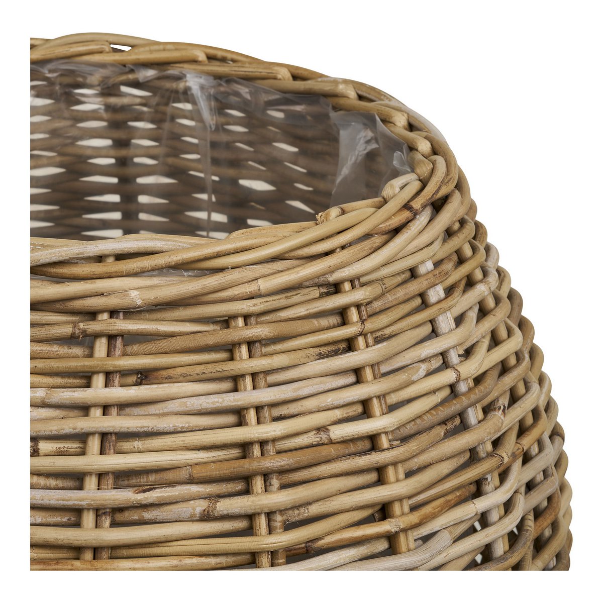 Rattan Storage Baskets - Natural Kubu, Set of 2