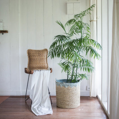 Panier à linge NIAS | Panier de plantes | Grand panier de stockage en varech (2 tailles)