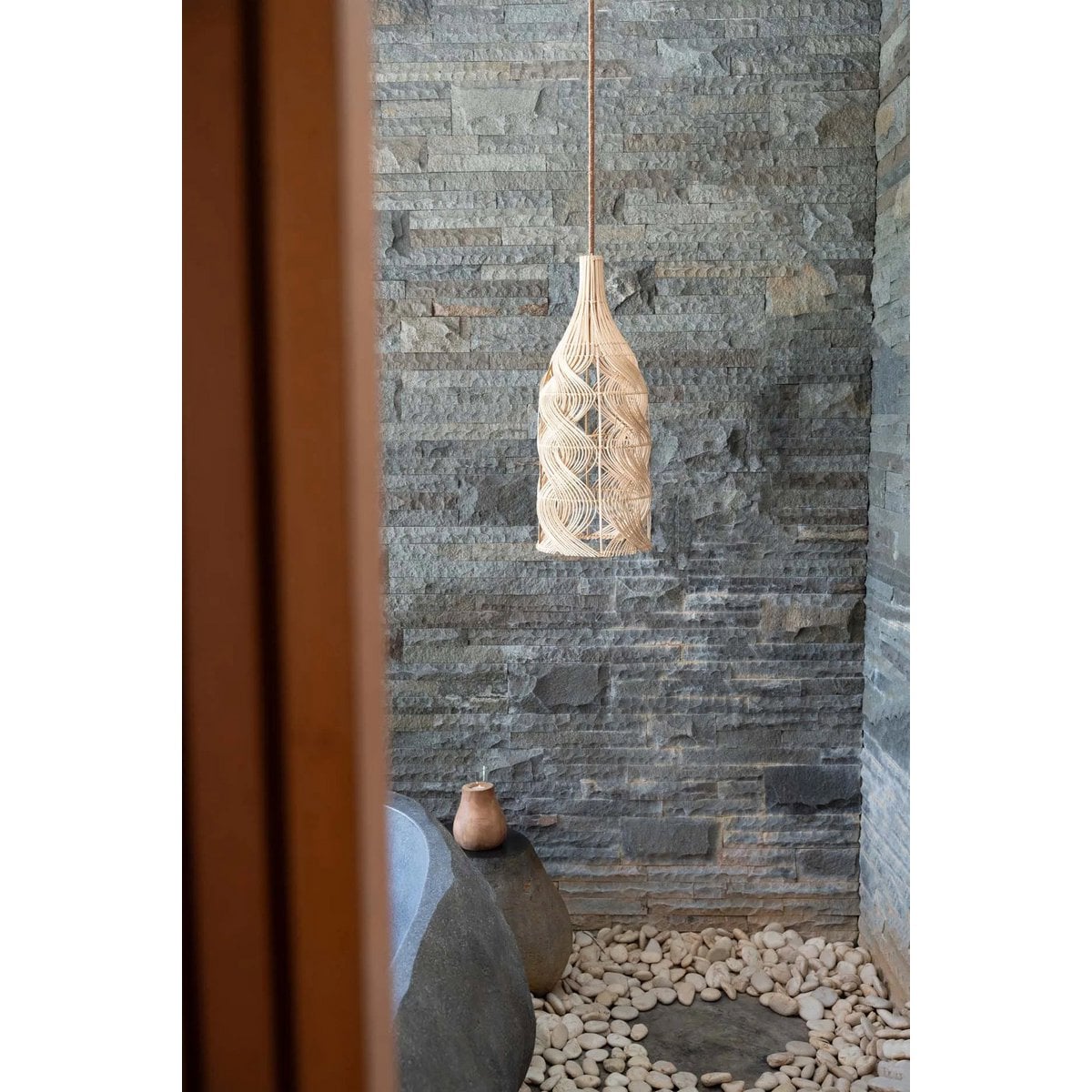 The Garaffa Pendant - Natural - L