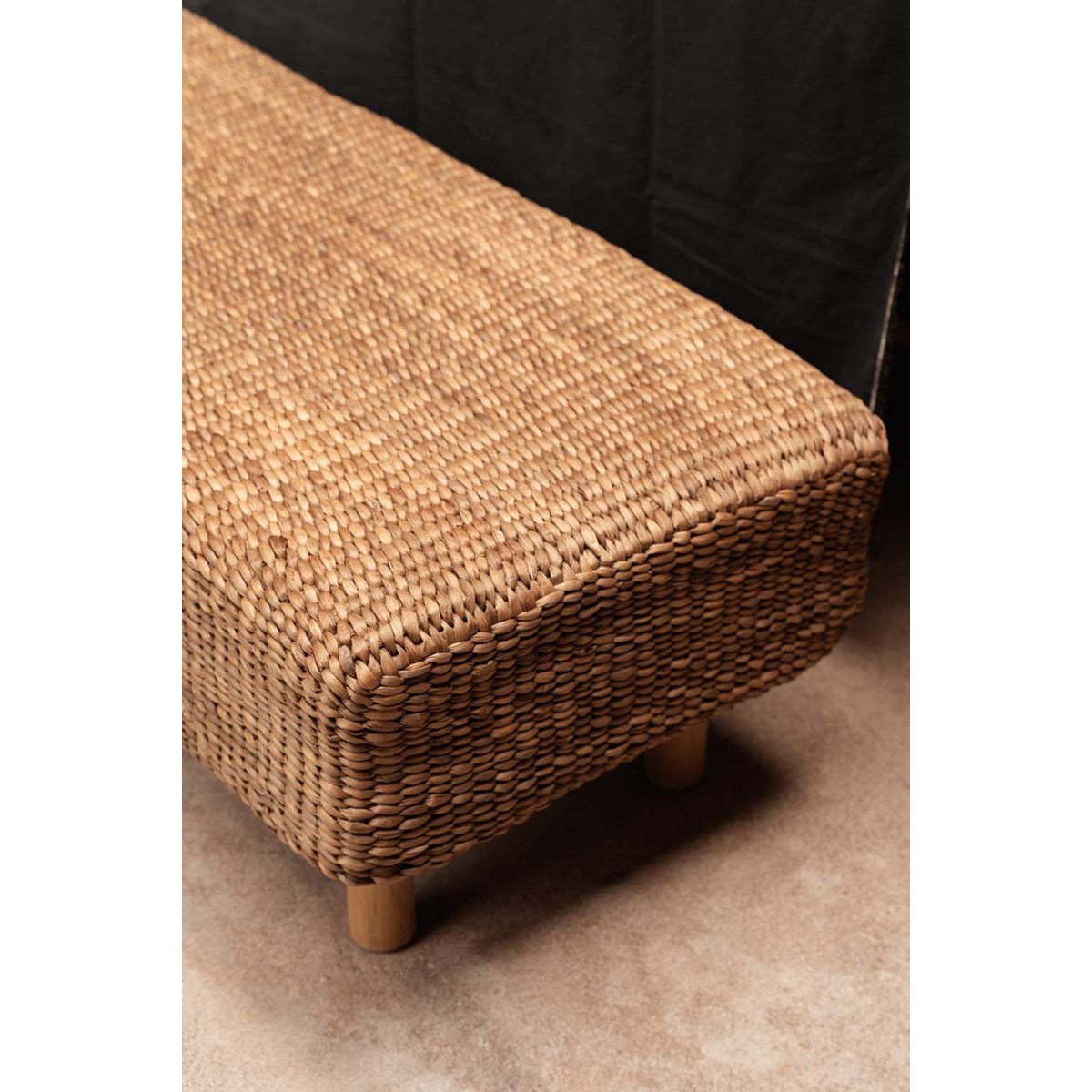Water Hyacinth Bench - Natural Fiber Seating
