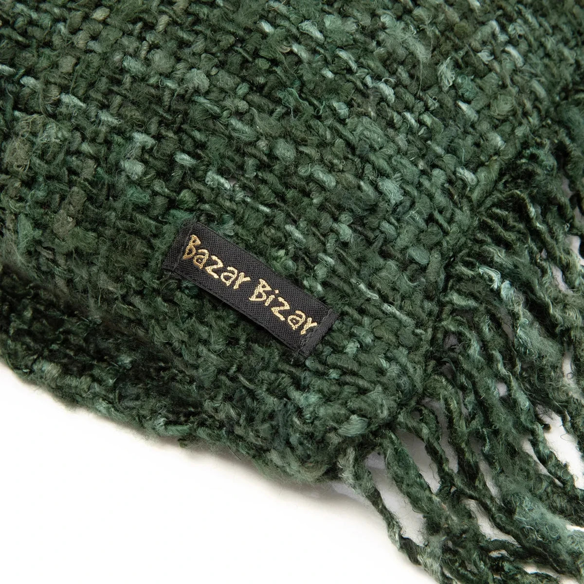 La Funda De Cojín Oh My Gee - Verde Oscuro - 35x100