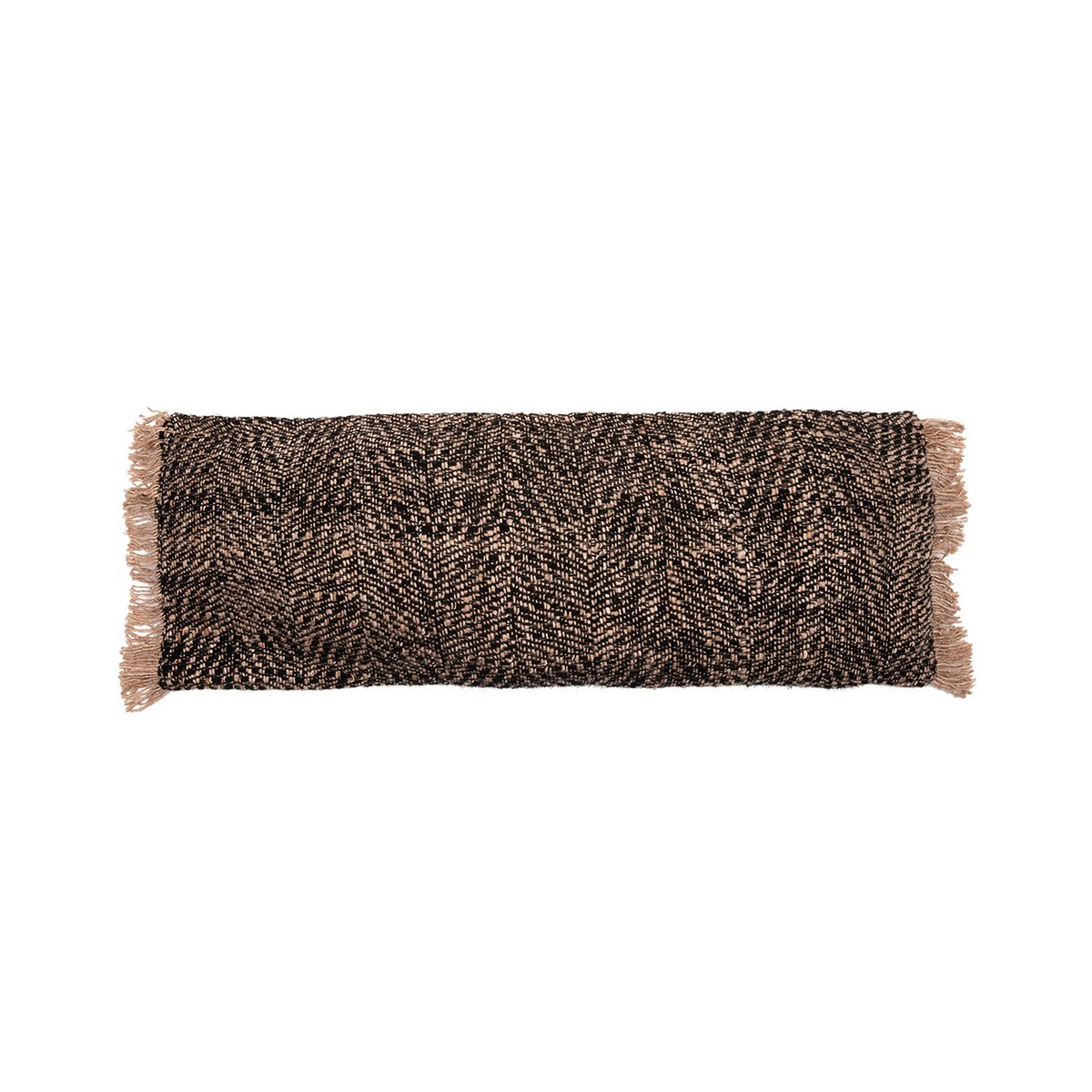 Black Copper Throw Pillow Cover - Oh My Gee - 35x100