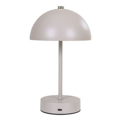 Metal LED Table Lamp - Sand, Rechargeable, Modern