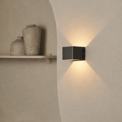 Stone Grey Rechargeable Wall Lamp - Motion Sensor & 20 Light Modes