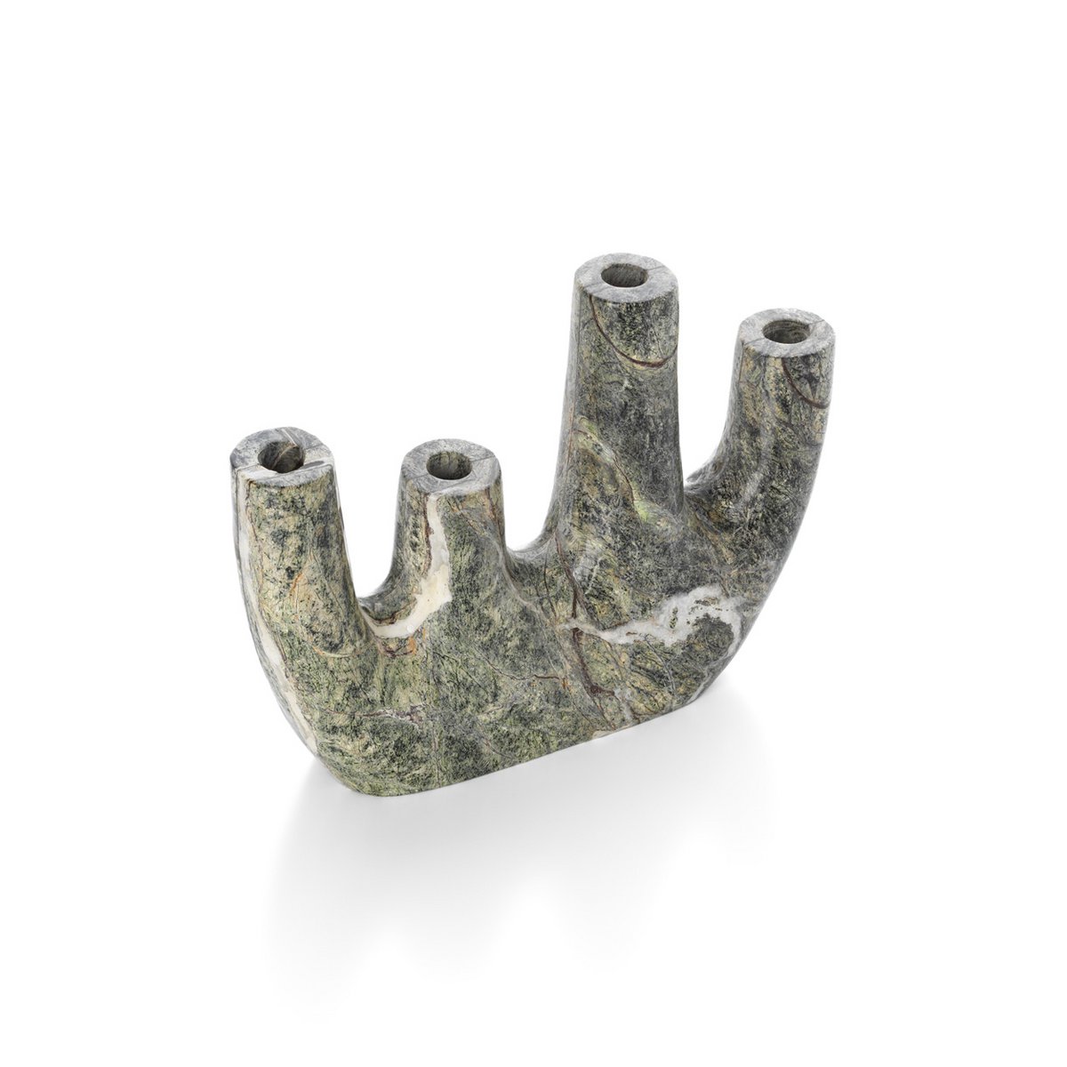 Green Marble Vase - Bidasar Stone Decor - High