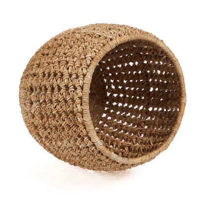 Banana Leaf Stool - Natural Fiber Accent Stool or Side Table